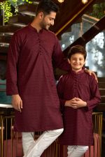 Exclusive Allover Embroidery Pair-Panjabi.RR-517