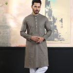 Exquisite Embroidery Work Panjabi. RR-385