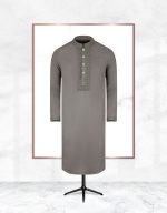 Exquisite Embroidery Work Panjabi. RR-385 - Image 6