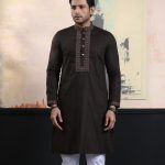 Exquisite Embroidery Work Panjabi. RR-386