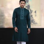 Exquisite Embroidery Work Panjabi. RR-387