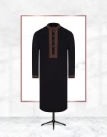 Exquisite Embroidery Work Panjabi. RR-388 - Image 6