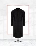 Exquisite Embroidery Work Panjabi. RR-421 - Image 4