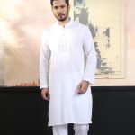 Exquisite Embroidery Work Panjabi. RR-427