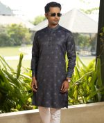 Premium Bamboo Cotton Panjabi. RR-430 - Image 5