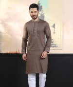 Exquisite Embroidery Work Panjabi. RR-435