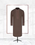 Exquisite Embroidery Work Panjabi. RR-435 - Image 7