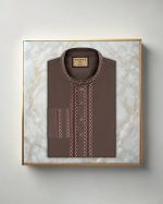 Exquisite Embroidery Work Panjabi. RR-435 - Image 3