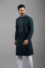 Exquisite Embroidery Work Panjabi. RR-493