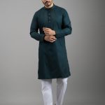 Exquisite Embroidery Work Panjabi. RR-489