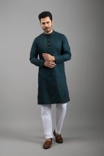 Exquisite Embroidery Work Panjabi. RR-489