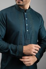 Exquisite Embroidery Work Panjabi. RR-489 - Image 2