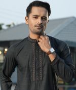 Grace (PK) Fabric Embroidery Work Panjabi. RR-448 - Image 2