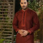 Exquisite Embroidery Work Panjabi. RR-451