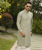 Premium Bamboo Cotton Panjabi. RR-460 - Image 3