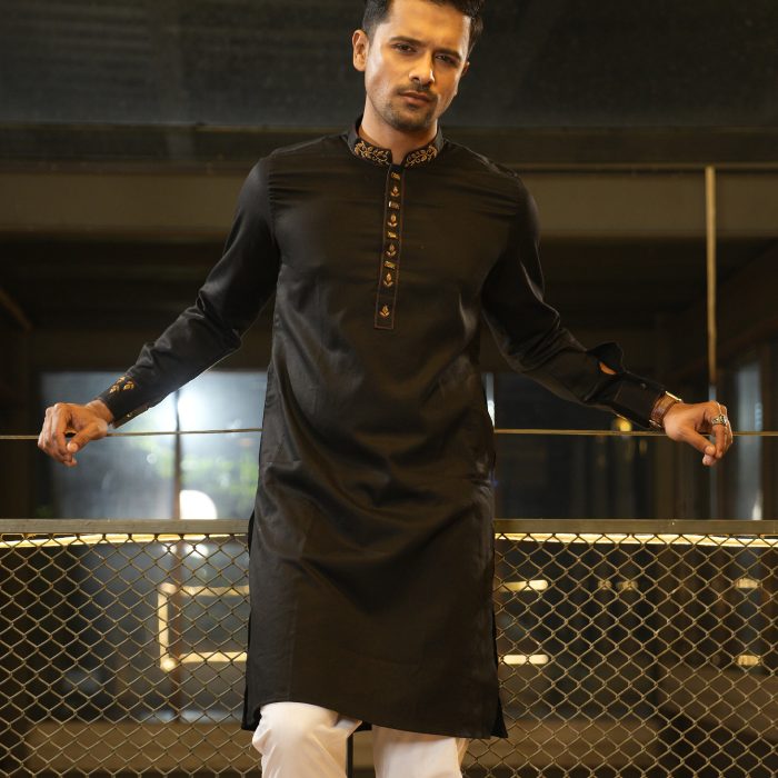 Karchupi-Embellished Panjabi. RR-466