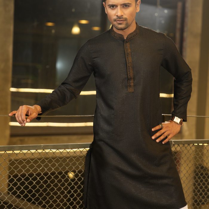 Karchupi-Embellished Panjabi. RR-473