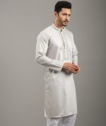 Exquisite Embroidery Work Panjabi. RR-491