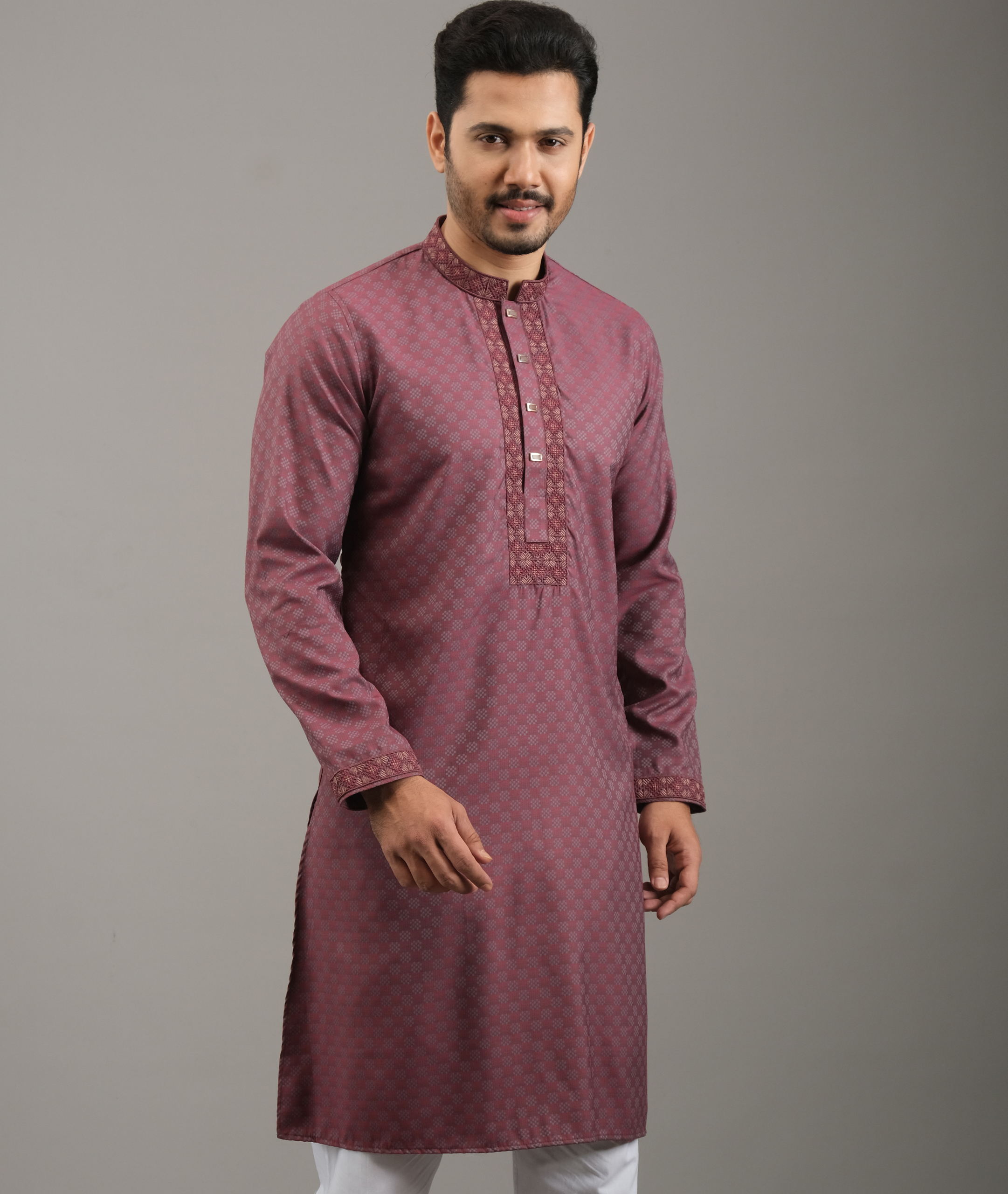 RR-497 (1) Premium Bamboo Cotton Panjabi. RR-497 - Image 1