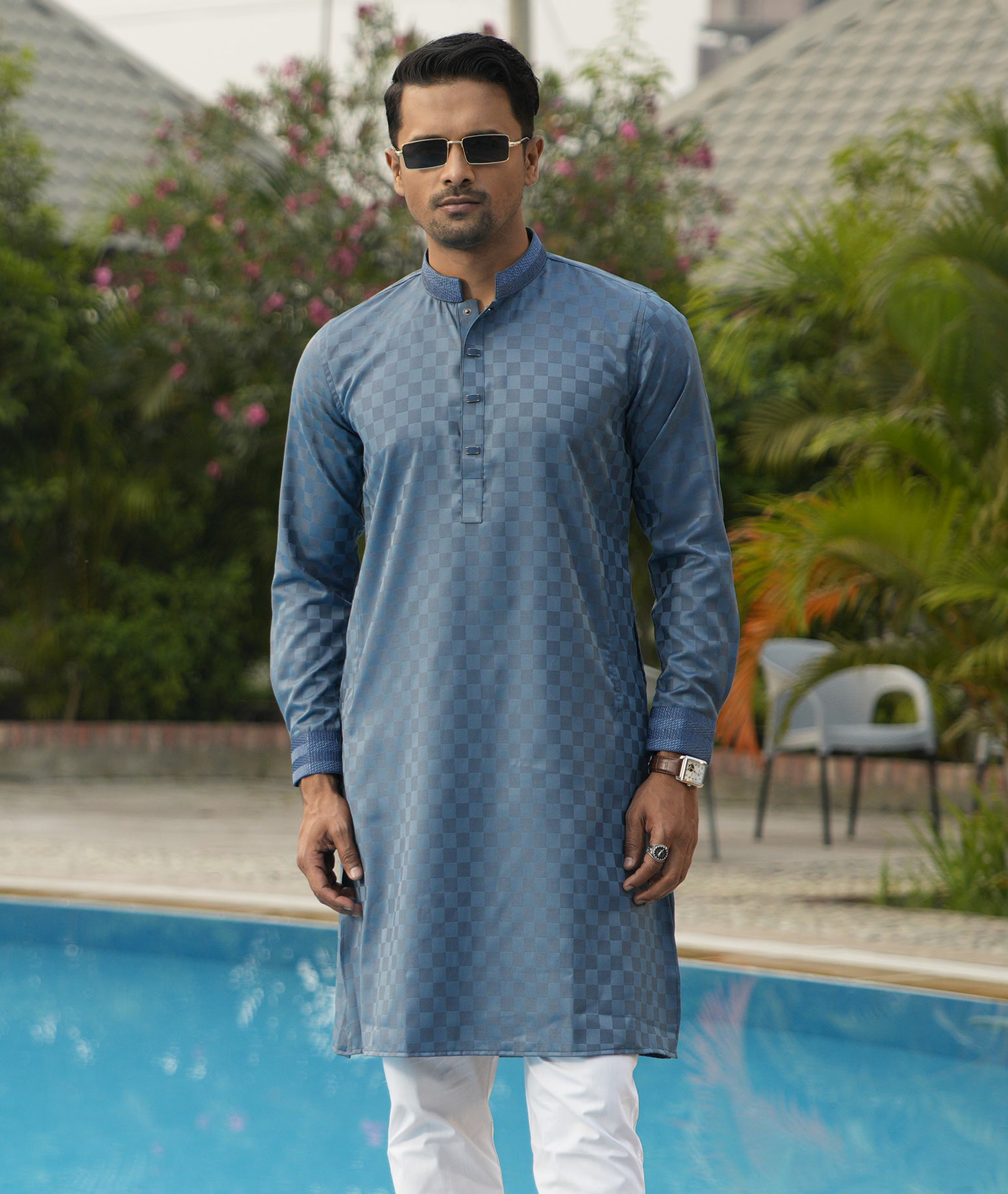 RR-499 (2) Premium Bamboo Cotton Panjabi. RR-499 - Image 1