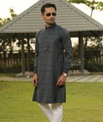 Premium Bamboo Cotton Panjabi. RR-500 - Image 3