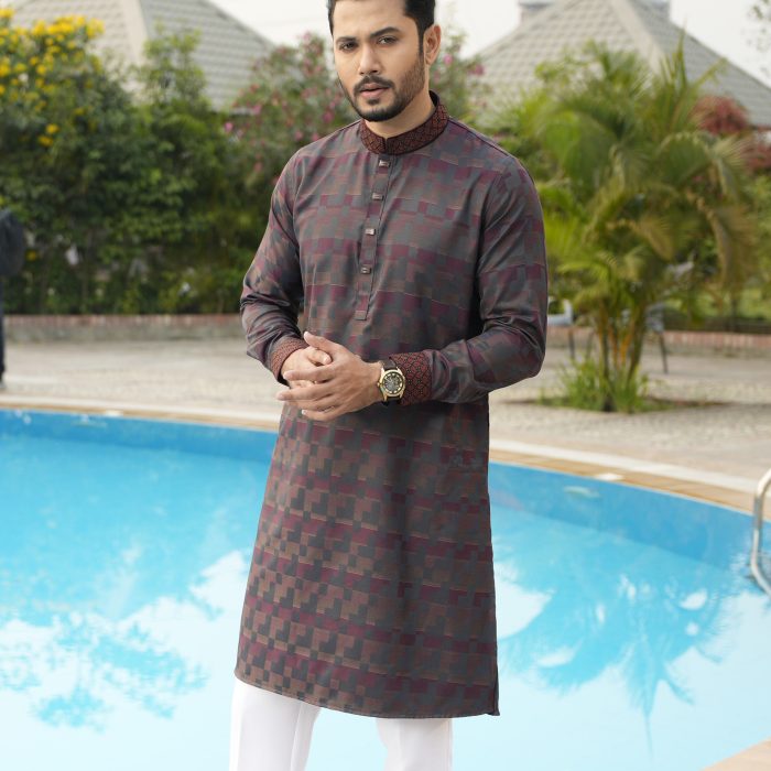 Premium Bamboo Cotton Panjabi. RR-501
