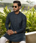Premium Bamboo Cotton Panjabi. RR-465 - Image 4