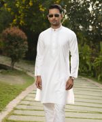 Exquisite Embroidery with Sequence Work Panjabi. RR-478