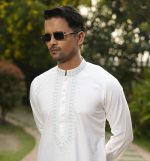 Exquisite Embroidery with Sequence Work Panjabi. RR-478 - Image 2