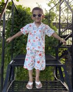 Boys Cuban Shirt & Pant Set. DKS-02