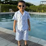 Boys Cuban Shirt & Pant Set. DKS-03