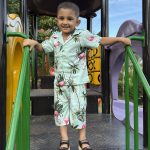 Boys Cuban Shirt & Pant Set. DKS-06