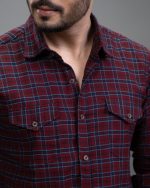 Classic Check Flannel Shirt: DS-267 - Image 2