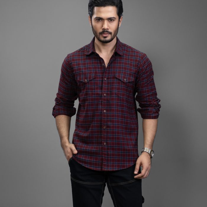 Classic Check Flannel Shirt: DS-267