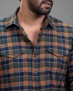 Classic Check Flannel Shirt: DS-266 - Image 2
