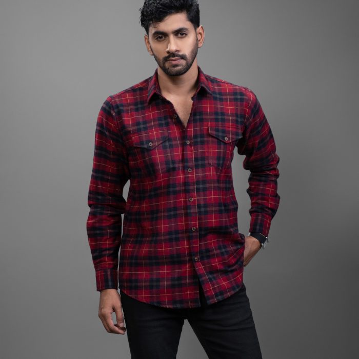 Classic Check Flannel Shirt: DS-265