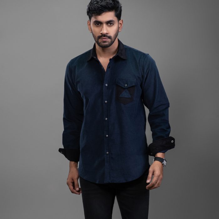 Textured Corduroy Shirt: DS-262