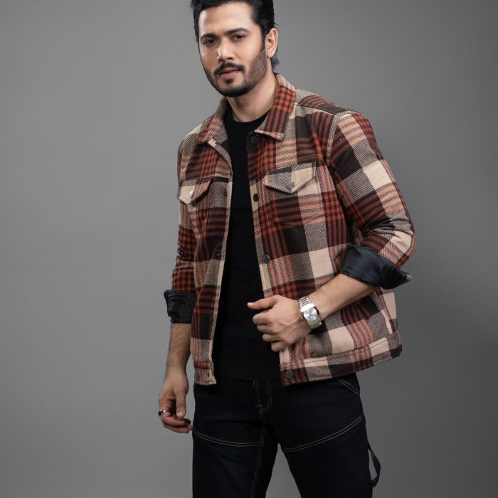 Classic Check Flannel Shaket : BJ-200