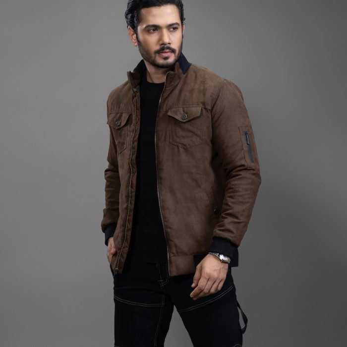 Suede Leather Jacket : BJ-206