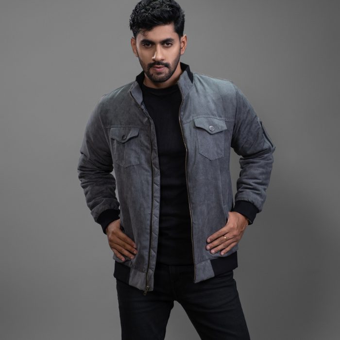 Suede Leather Jacket : BJ-205