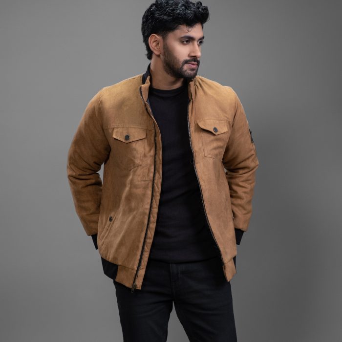 Suede Leather Jacket : BJ-204