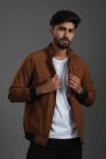 Men’s Casual Zip-Front Jacket : BJ-211 - Image 4