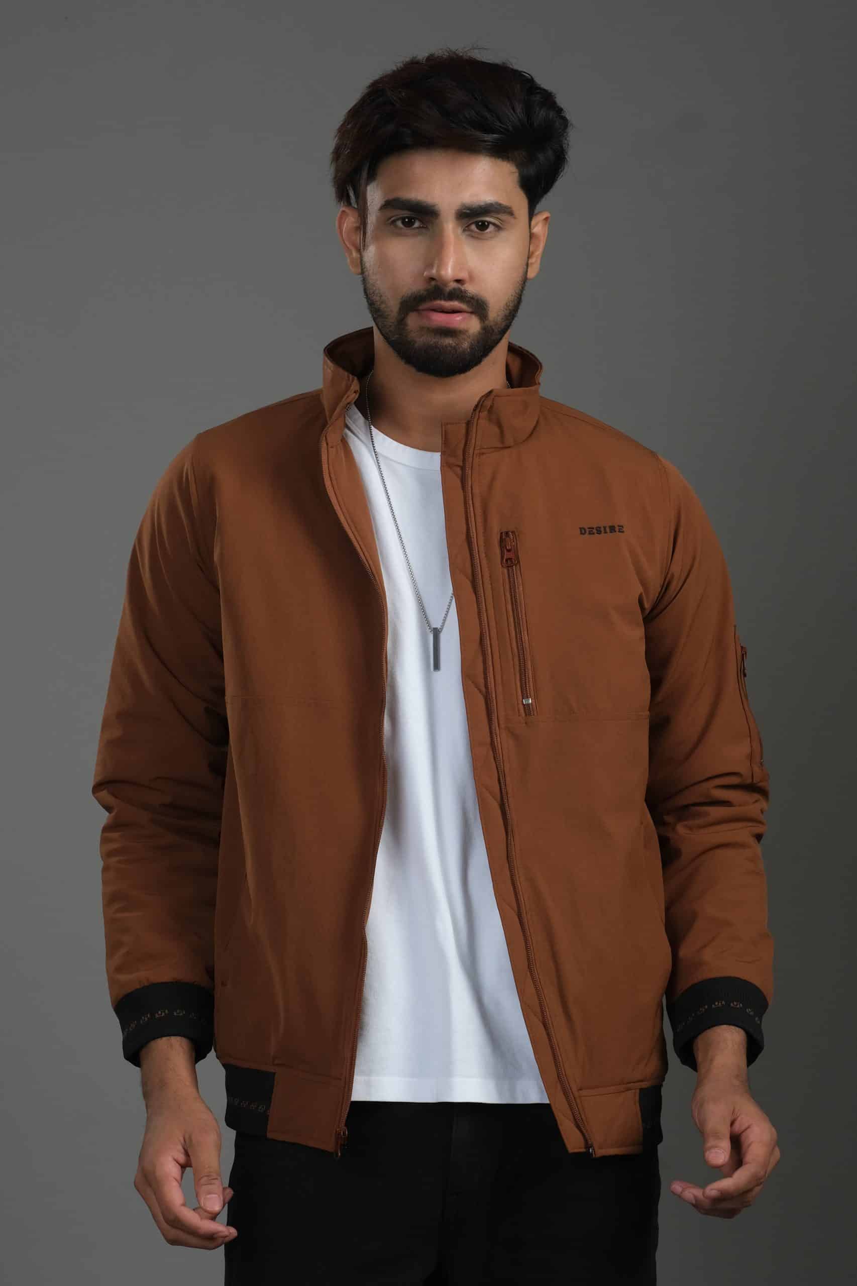 DSCF6420 Men’s Casual Zip-Front Jacket : BJ-211 - Image 1