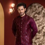 Men’s Ethnic Koti Waistcoat : (Maroon) K-2.