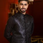 Men’s Ethnic Koti Waistcoat : (Black) K-1.