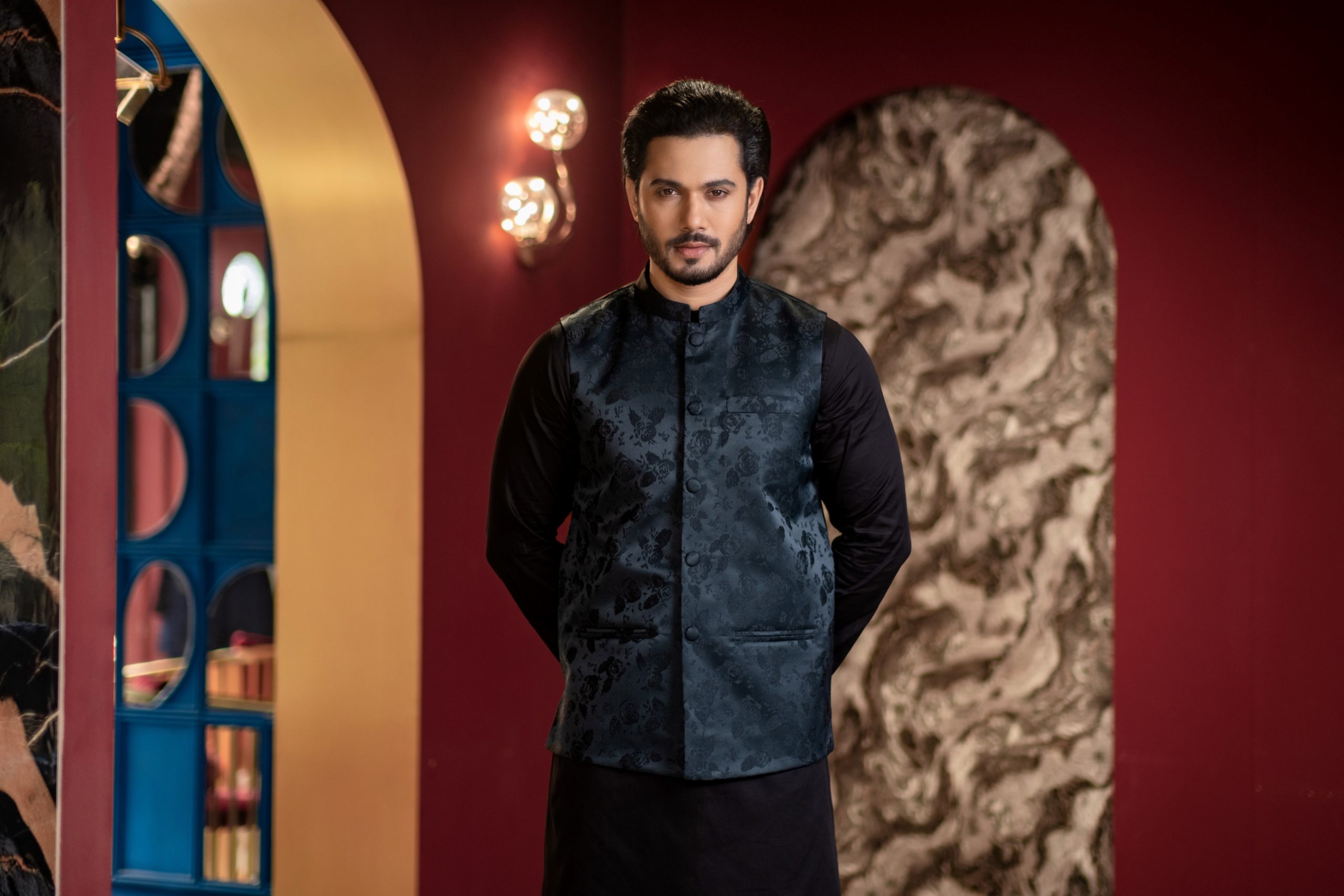 DSCF7503 Men’s Ethnic Koti Waistcoat : K-28. - Image 1