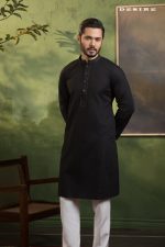 Men’s Premium Embroidered Panjabi. RR-521 - Image 3