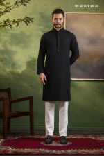 Intricate Karchupi Work Bamboo Panjabi. RR-552