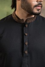 Mens Karchupi Button Panjabi. RR-544 - Image 2