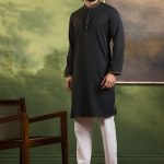 Mens Karchupi Button Panjabi. RR-544